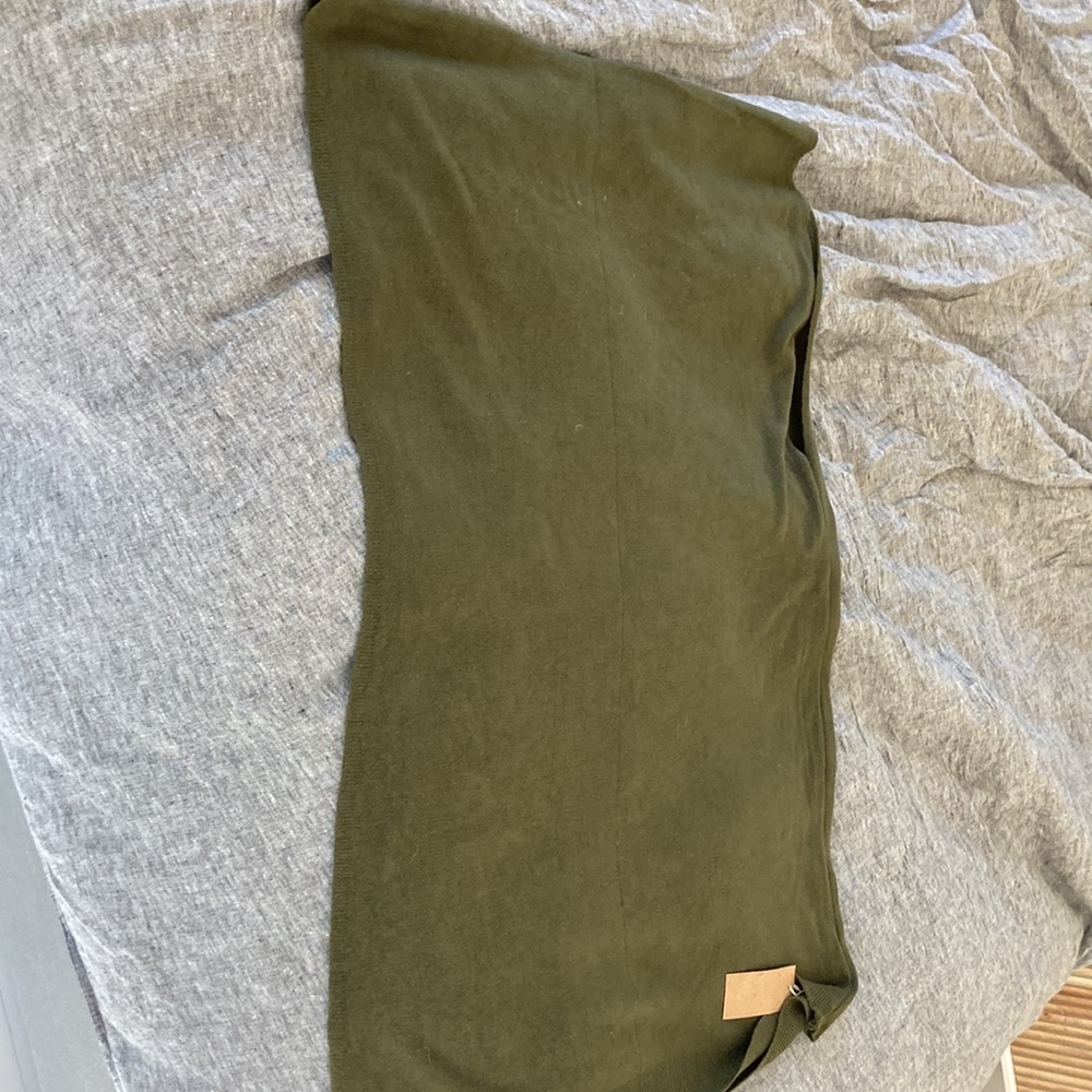 Lou Lou - Army Green Poncho - never worn!